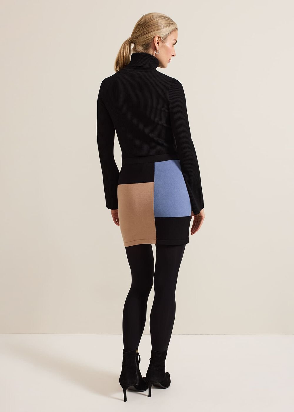 Kamila Colourblock Skirt Multi-Coloured