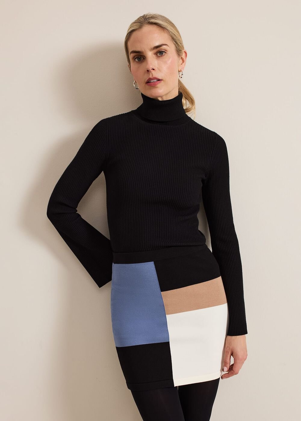 Kamila Colourblock Skirt Multi-Coloured