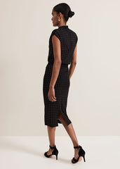Kendall Studded Skirt Black