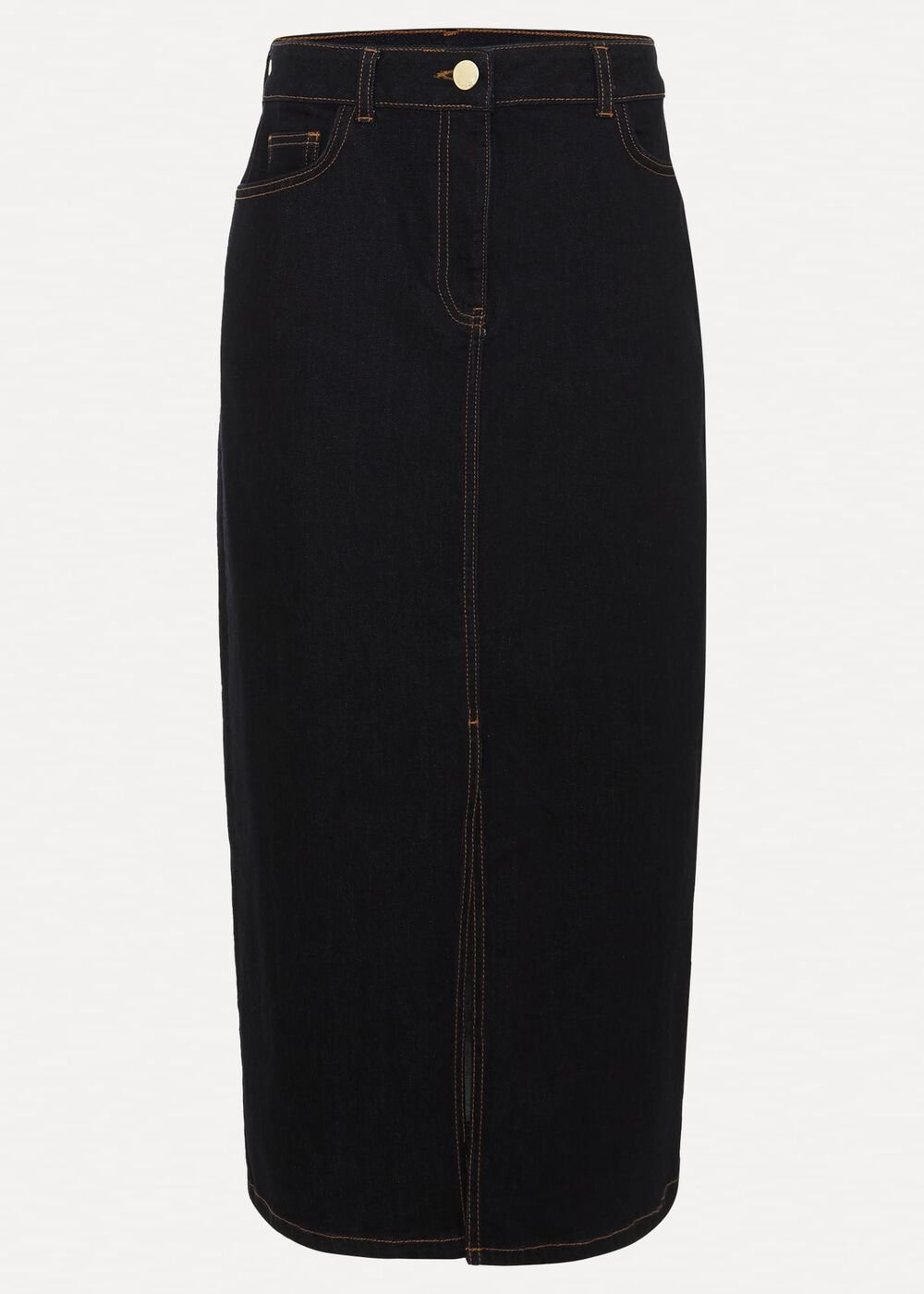 Amani Dark Wash Denim Skirt Dark Wash