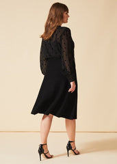 Francis Knitted Skirt Black