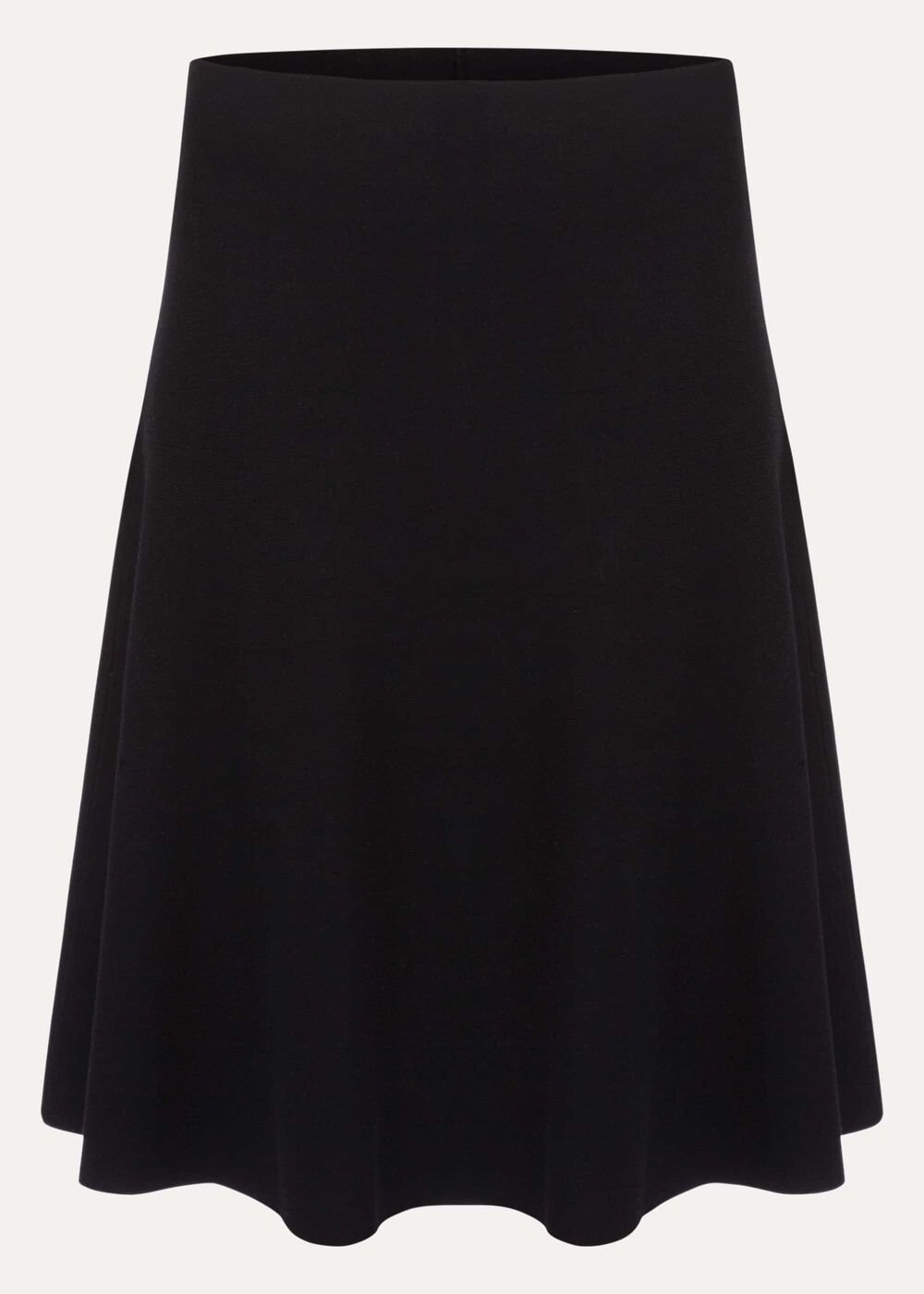 Francis Knitted Skirt Black