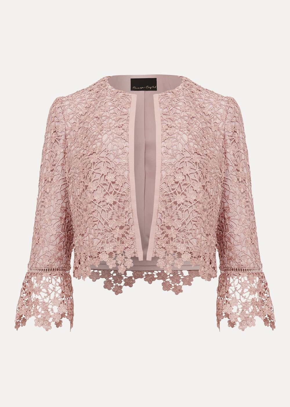 Mariposa Lace Occasion Jacket Antique Rose