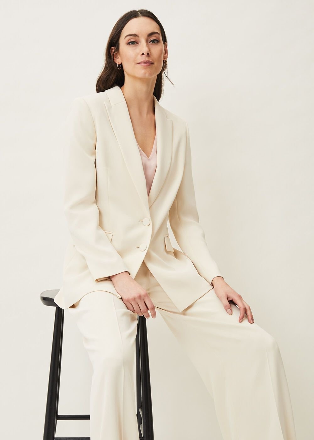 Cadie Suit Jacket Pearl
