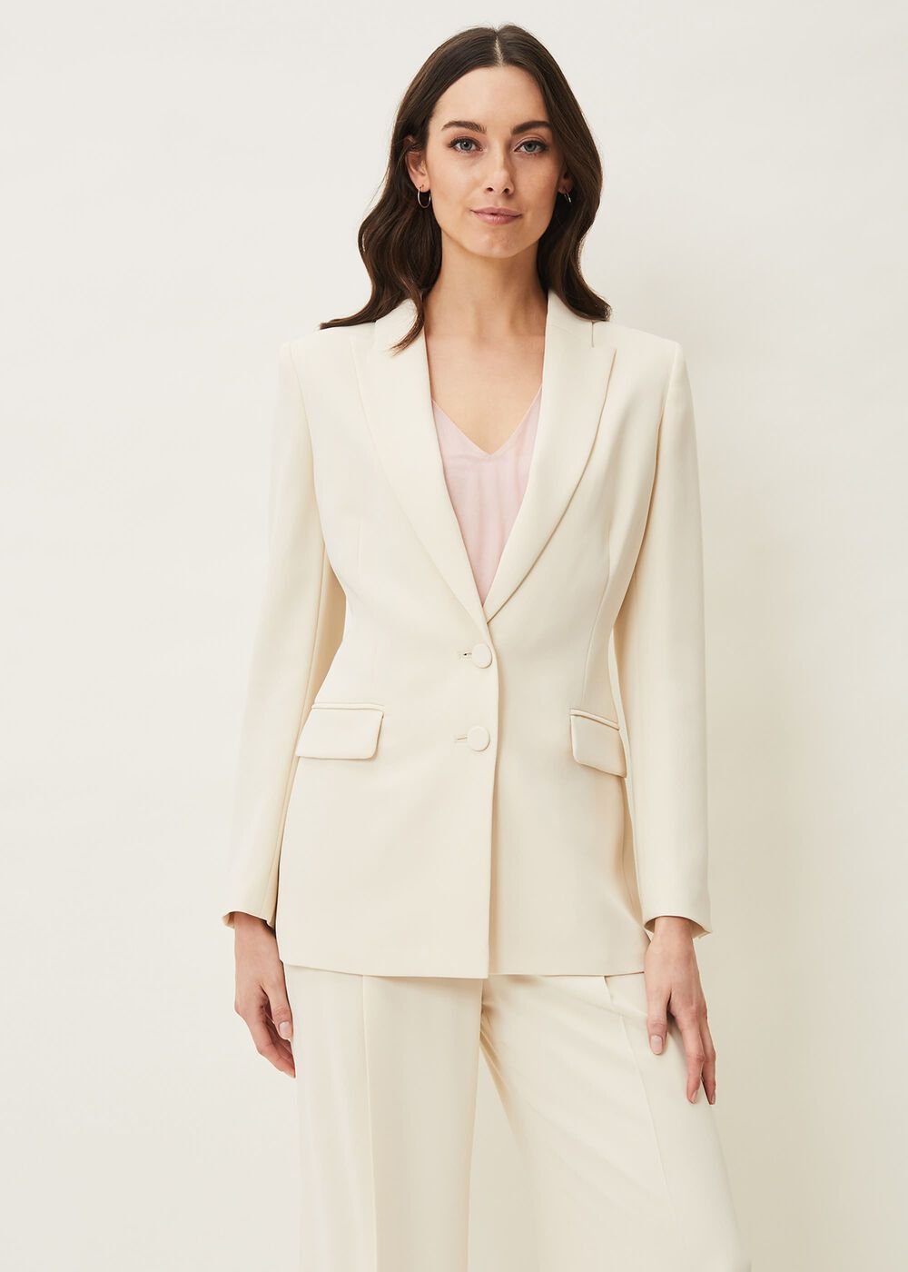Cadie Suit Jacket Pearl