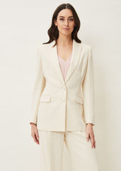 Cadie Suit Jacket Pearl