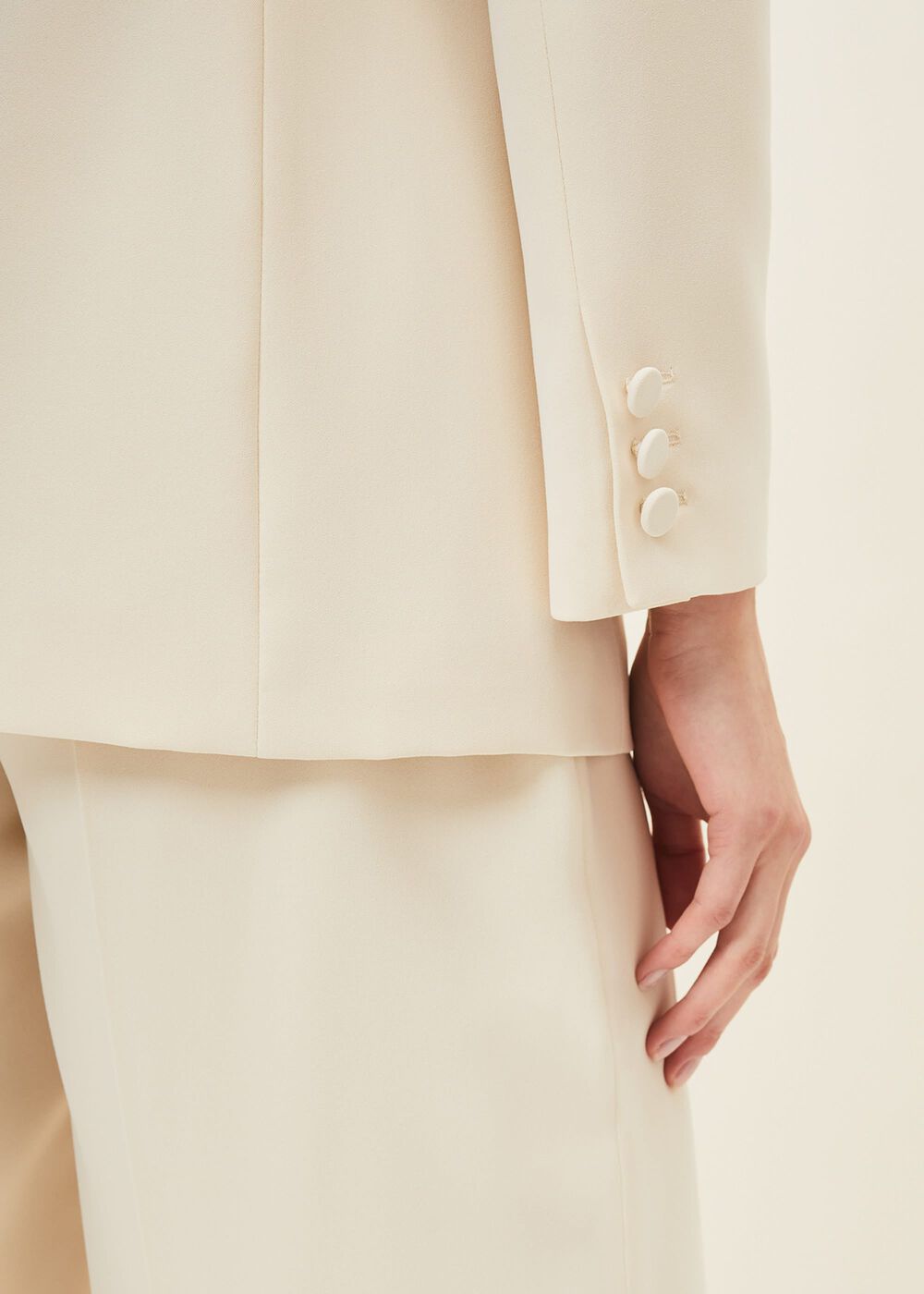 Cadie Suit Jacket Pearl