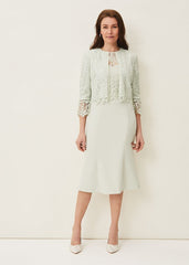 Georgia Lace Jacket Spearmint