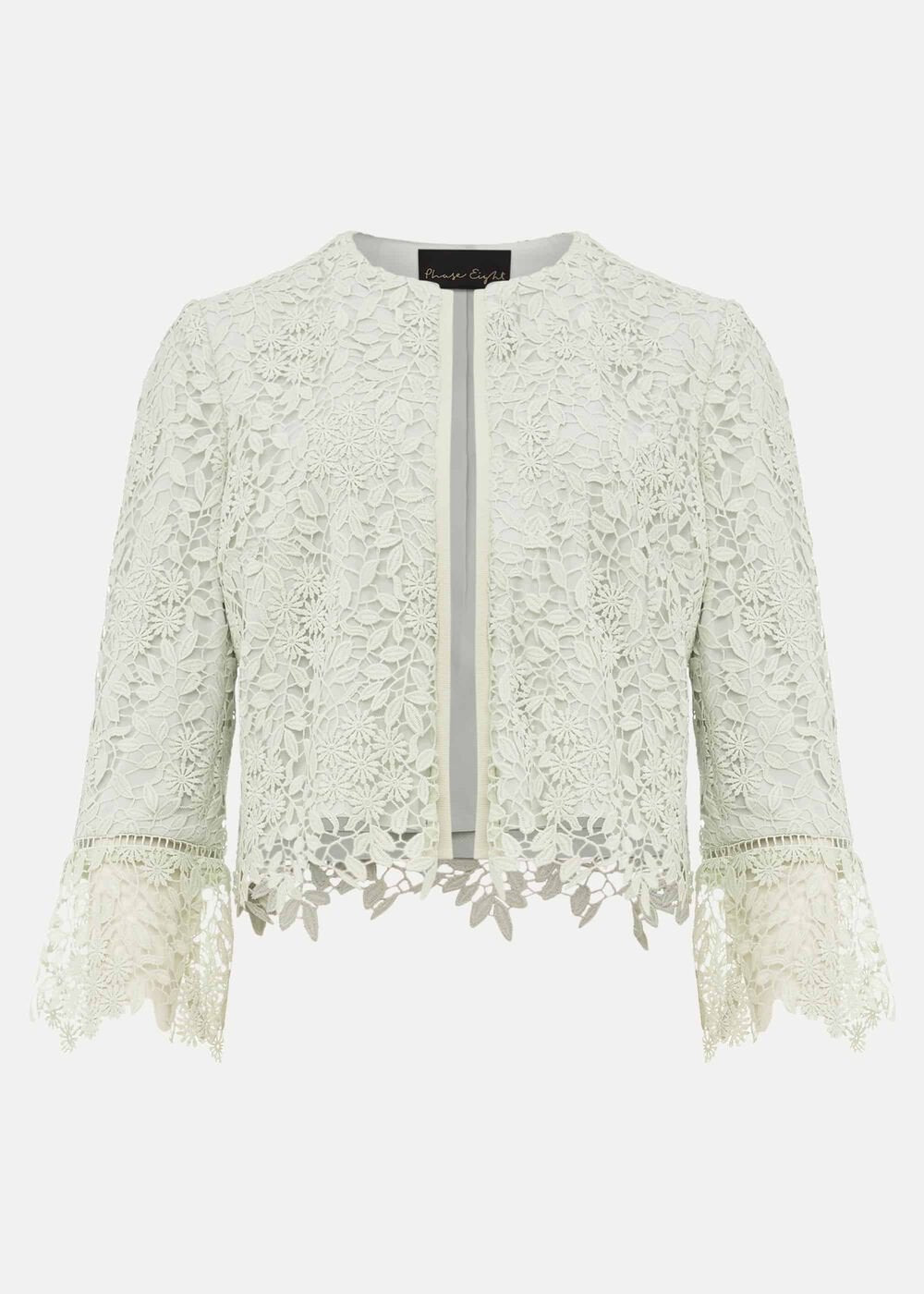 Georgia Lace Jacket Spearmint