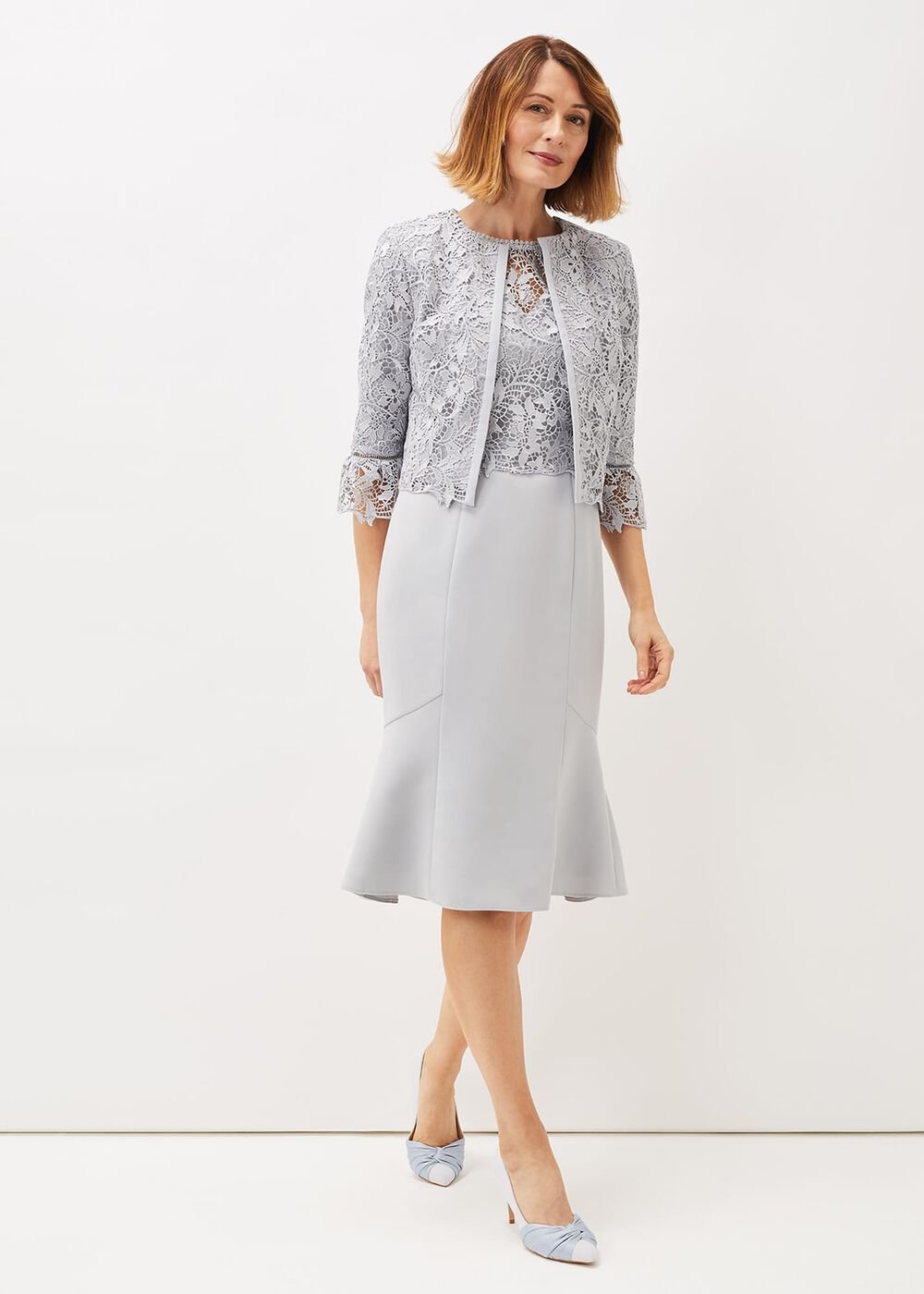 Alisha Lace Jacket Mineral