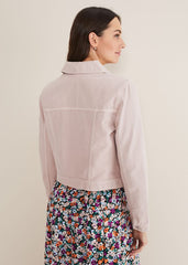 Caitlin Denim Jacket Frosted Heather