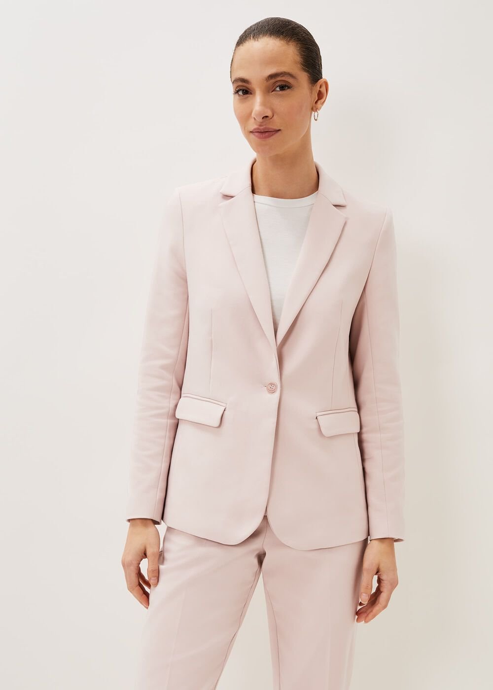 Ulrica Pink Blazer Pale Pink