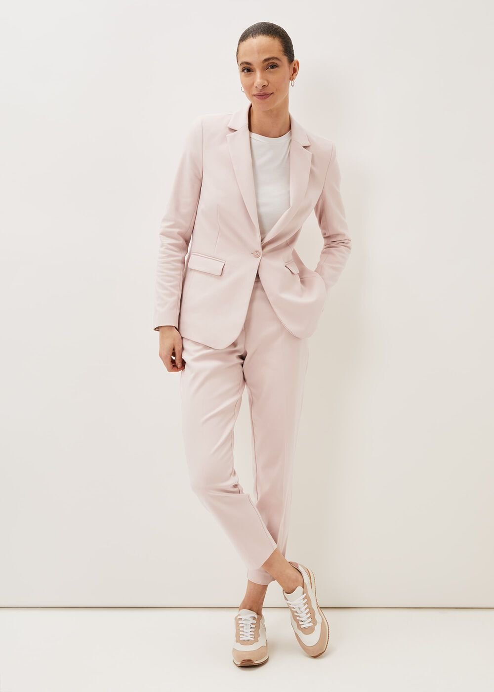 Ulrica Pink Blazer Pale Pink