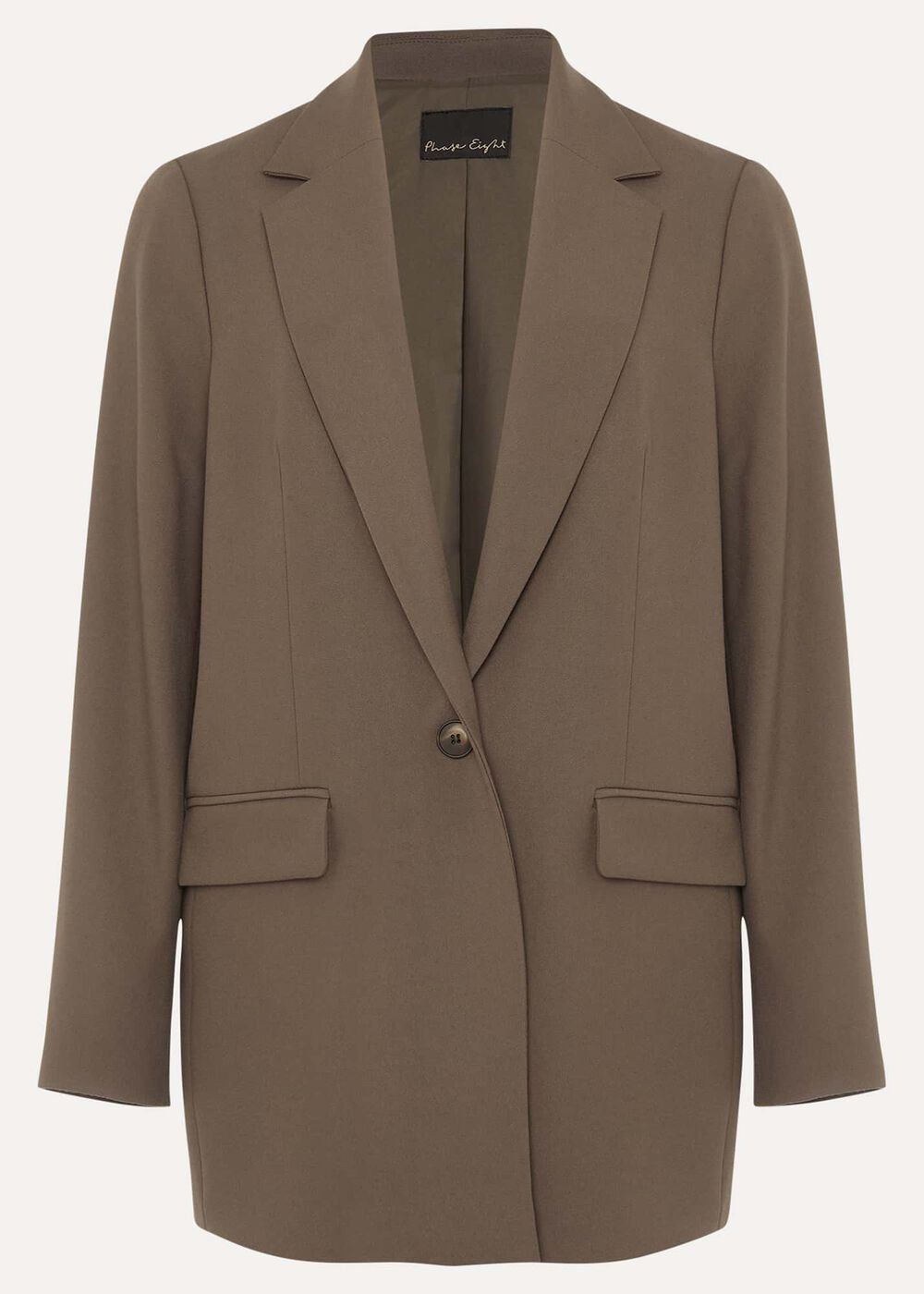 Adela Soft Blazer Khaki