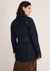 Marcie Longline Denim Jacket Denim
