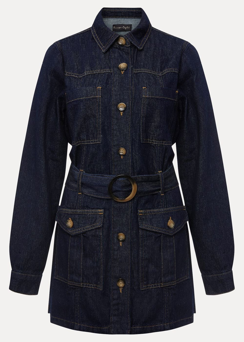 Marcie Longline Denim Jacket Denim