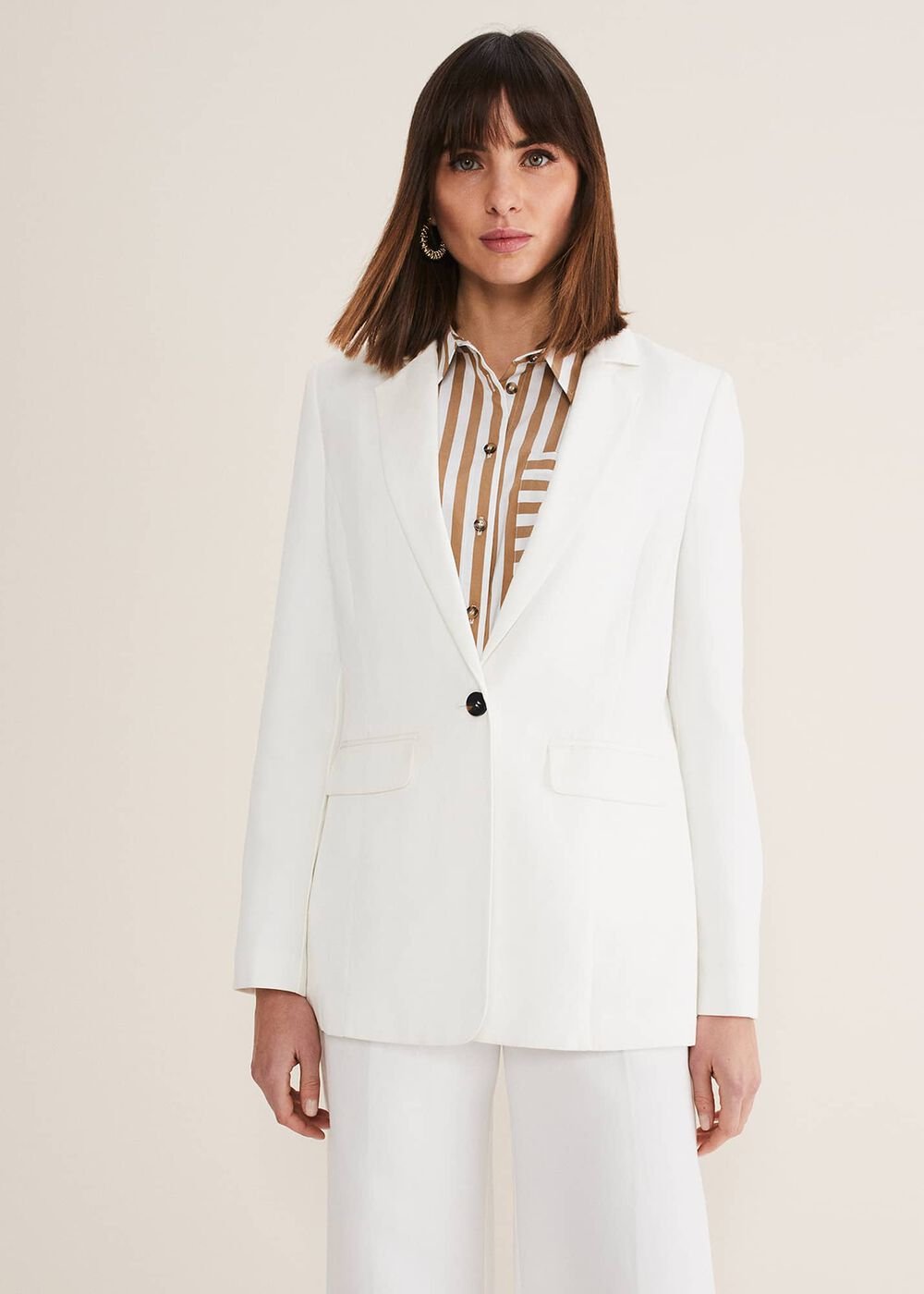 Bianca Blazer Coord Ivory