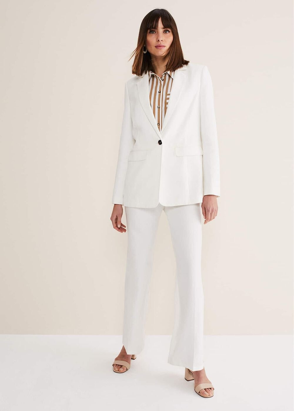 Bianca Blazer Coord Ivory