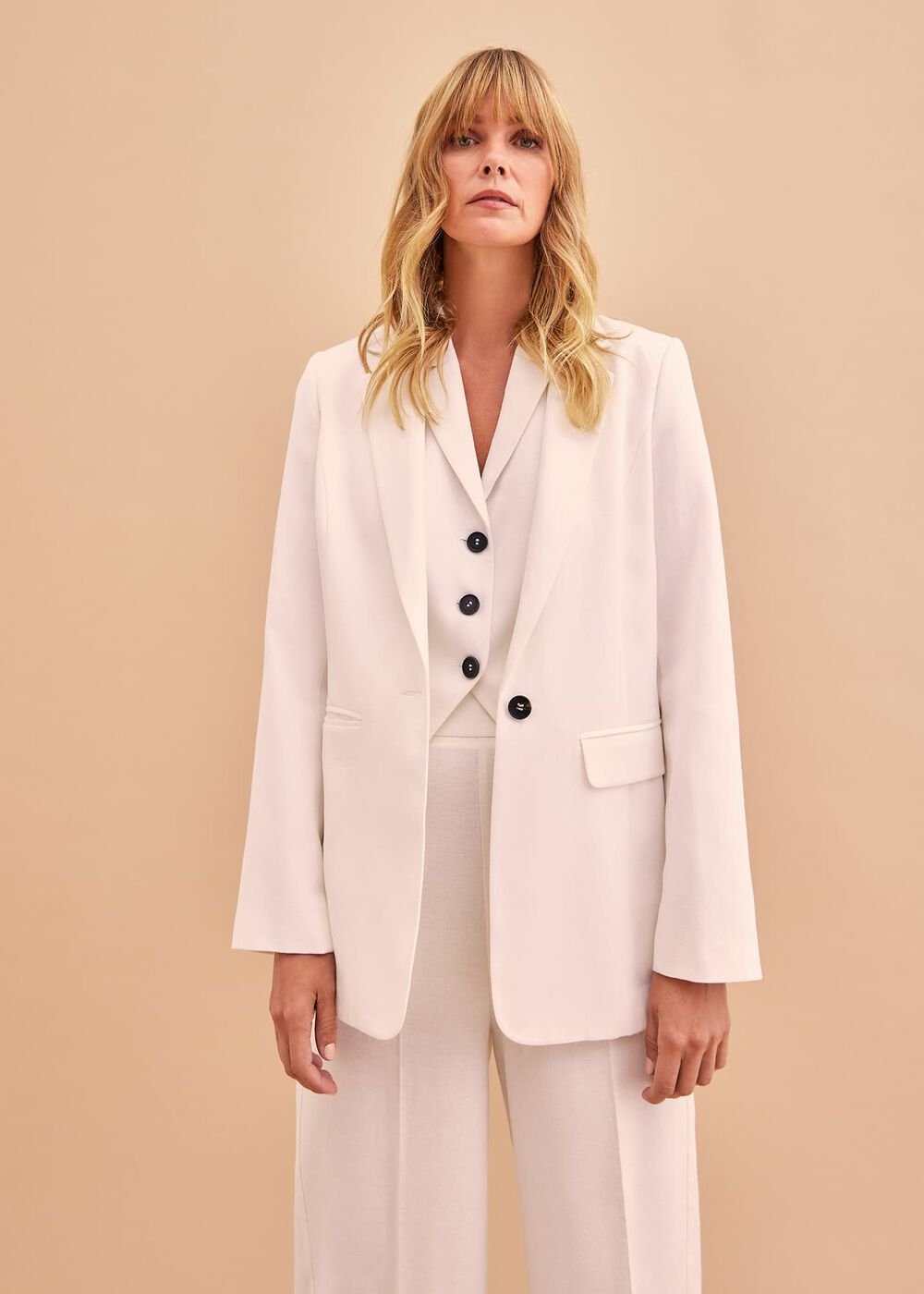Bianca Blazer Coord Ivory