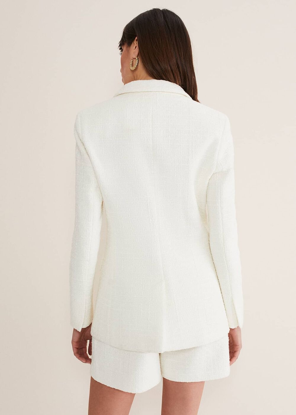 Auden Black Blazer Cream