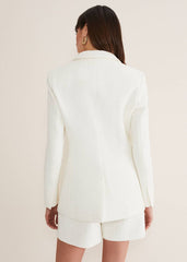 Auden Black Blazer Cream