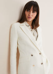Auden Black Blazer Cream