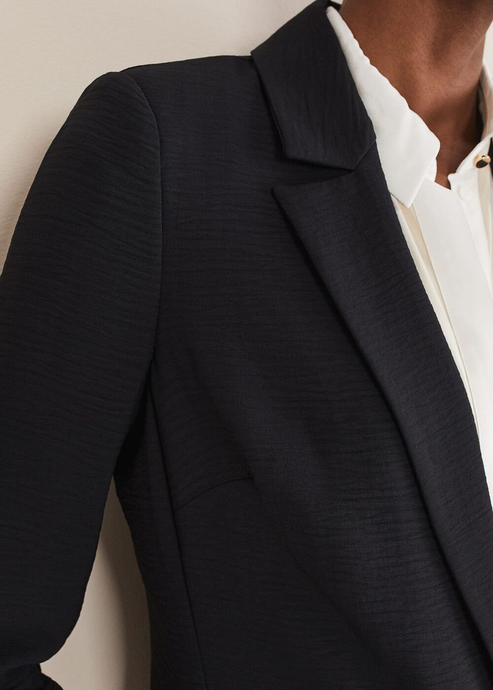 Opal Black Blazer Black