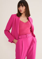 Adria Pink Blazer Hot Pink