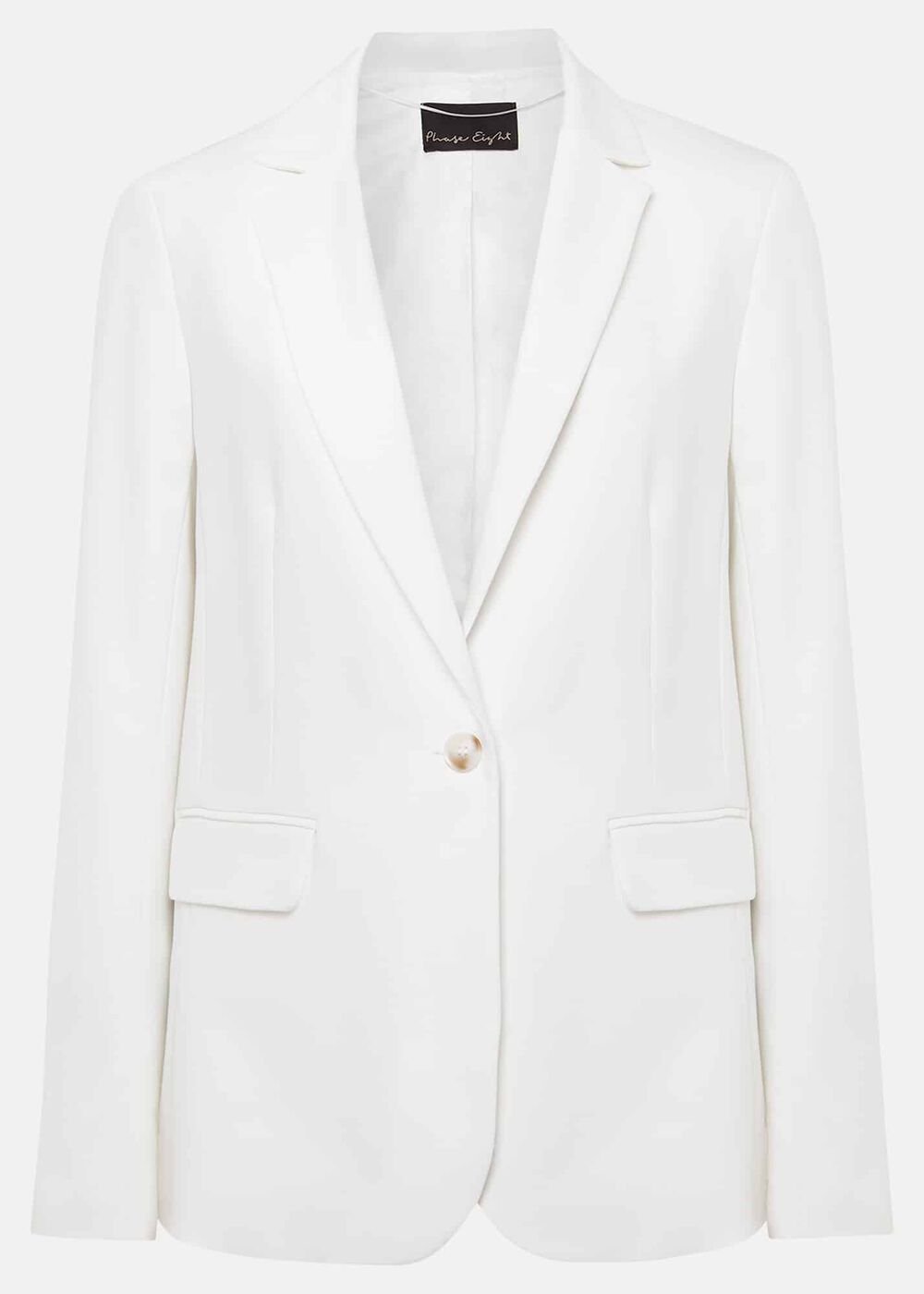 Ulrica Pink Blazer White