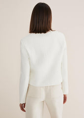 Ripley Tweed Jacket Ivory