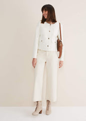 Ripley Tweed Jacket Ivory