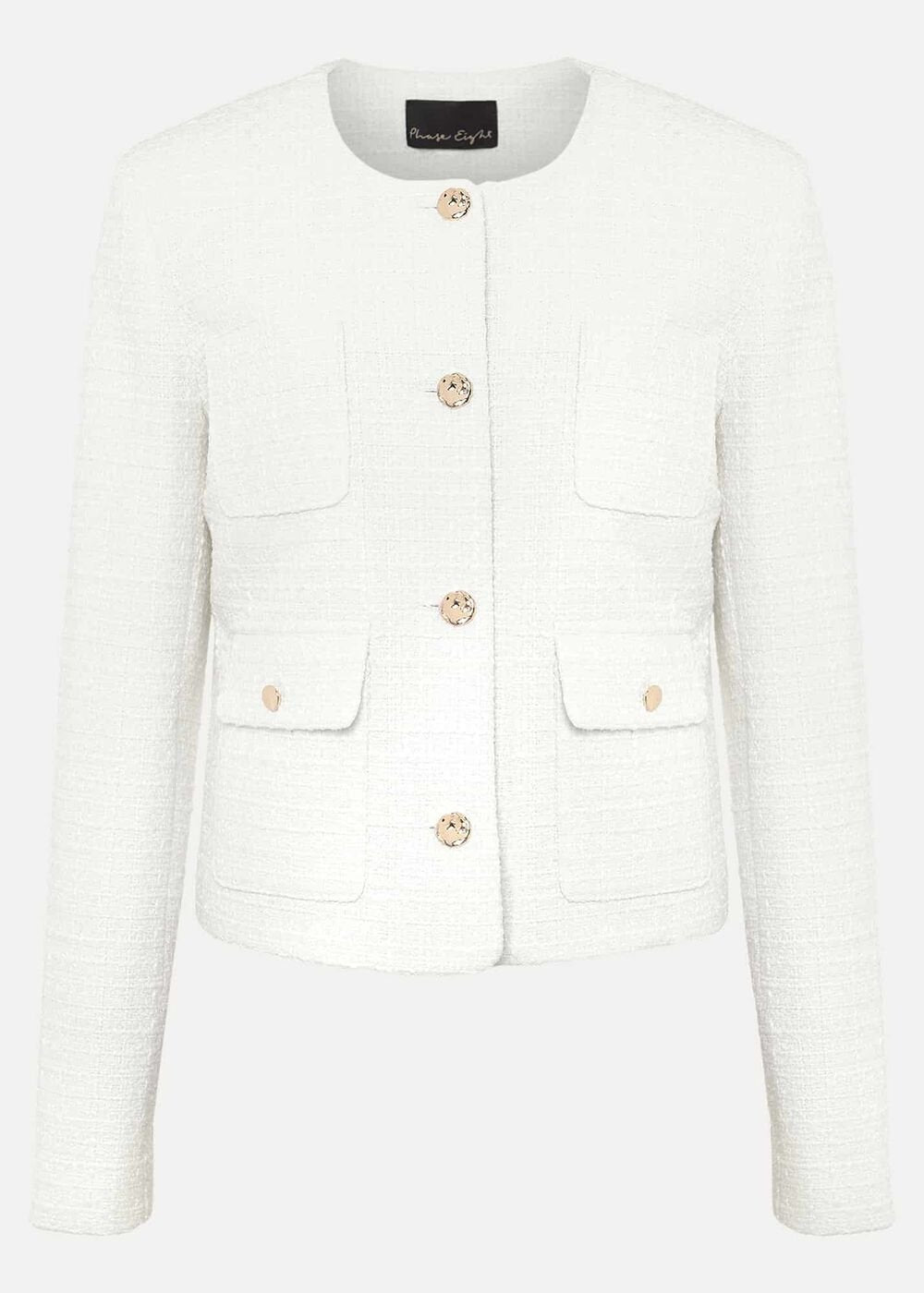 Ripley Tweed Jacket Ivory
