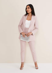Petite Eira Fitted Blazer Soft Pink
