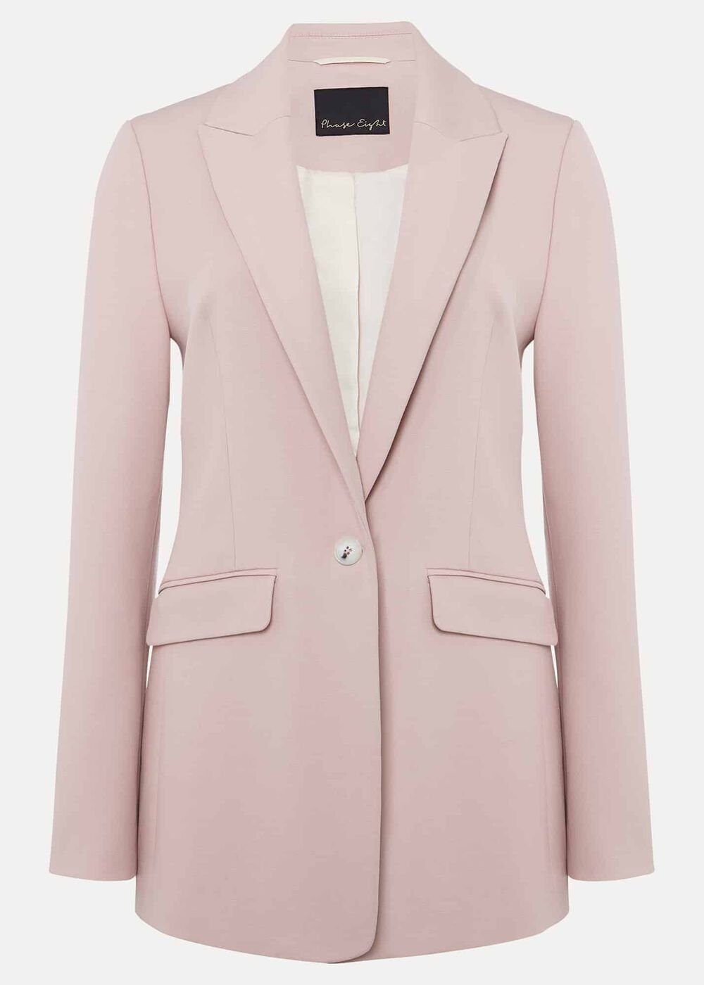 Petite Eira Fitted Blazer Soft Pink