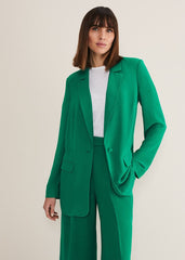 Opal Green Blazer Green