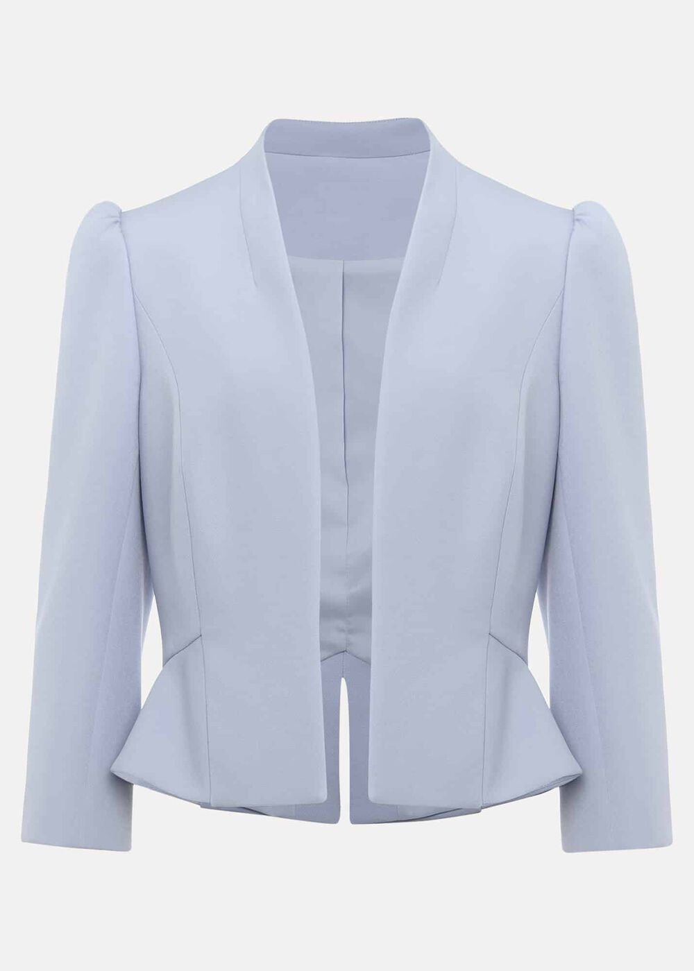 Isabella Bow Jacket Light Cornflower