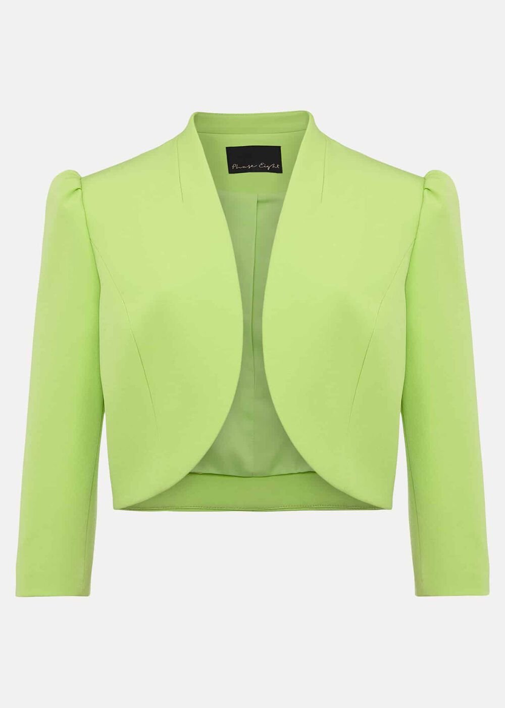 Leanna Cropped Jacket Apple Green