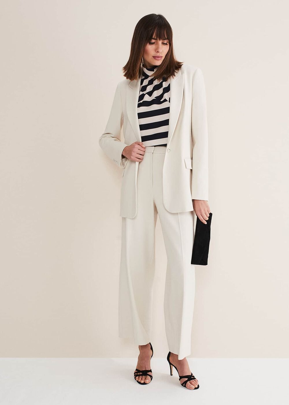 Celyn Single Breasted Blazer Almond