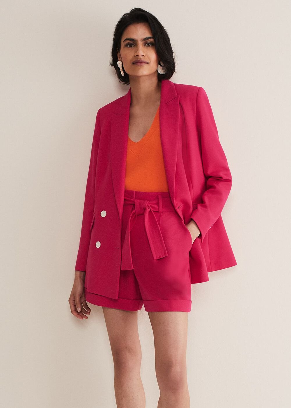 Camilla Pink Blazer Raspberry