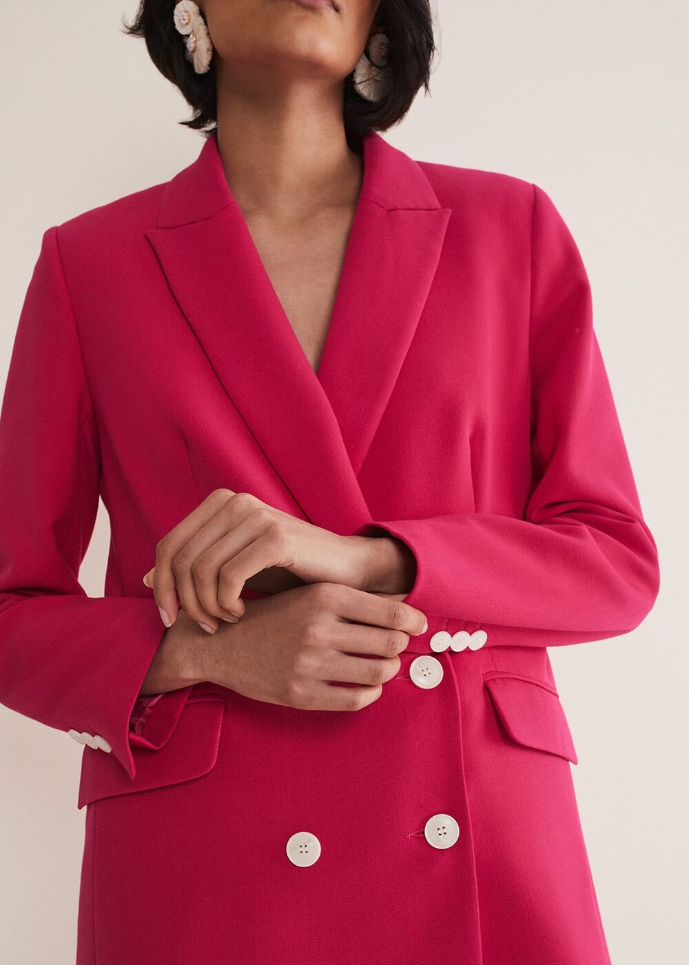 Camilla Pink Blazer Raspberry