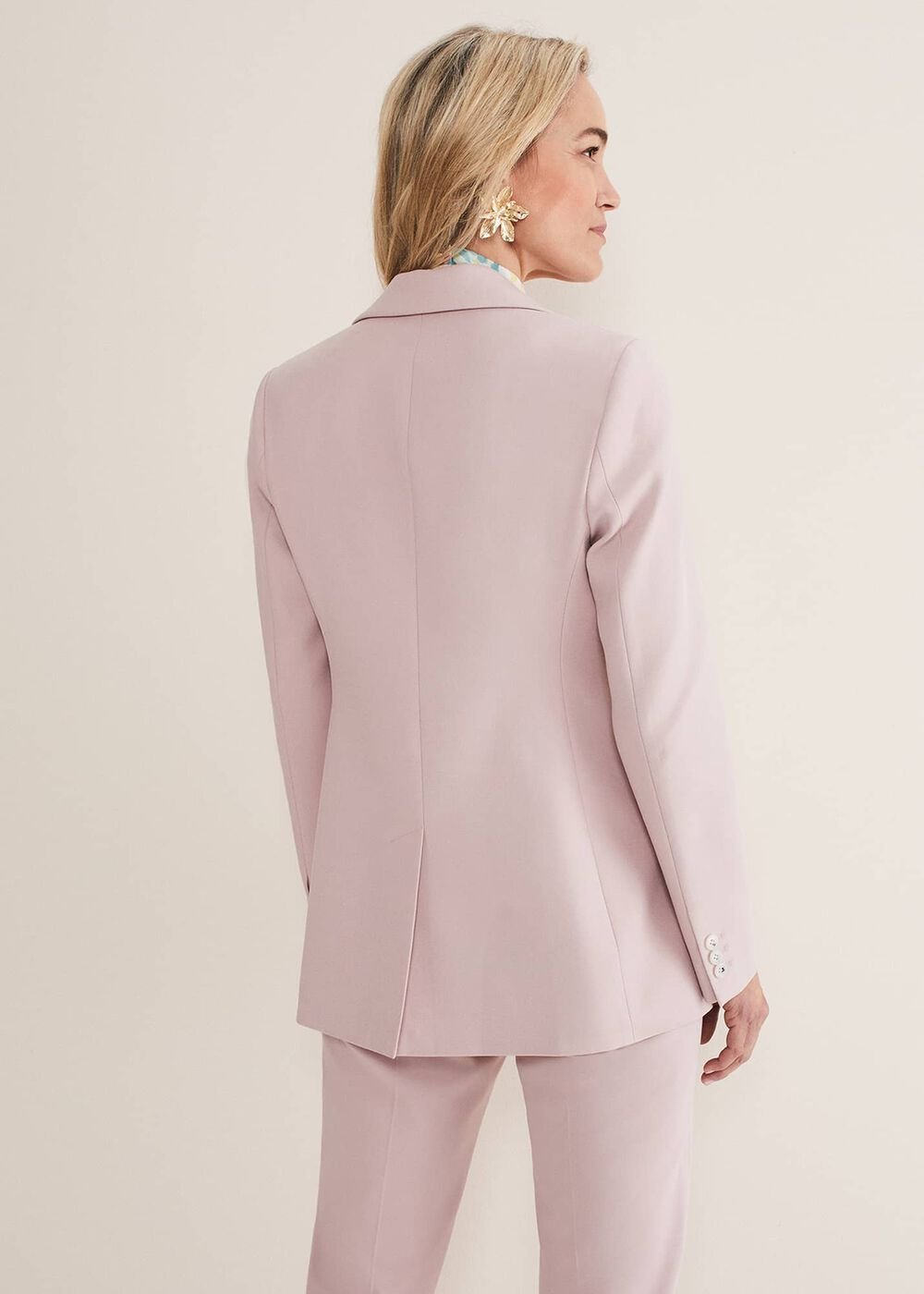 Eira Pink Blazer Pale Pink
