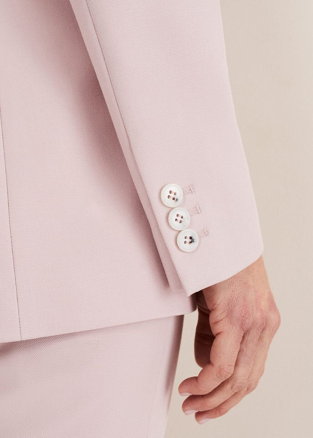 Eira Pink Blazer Pale Pink