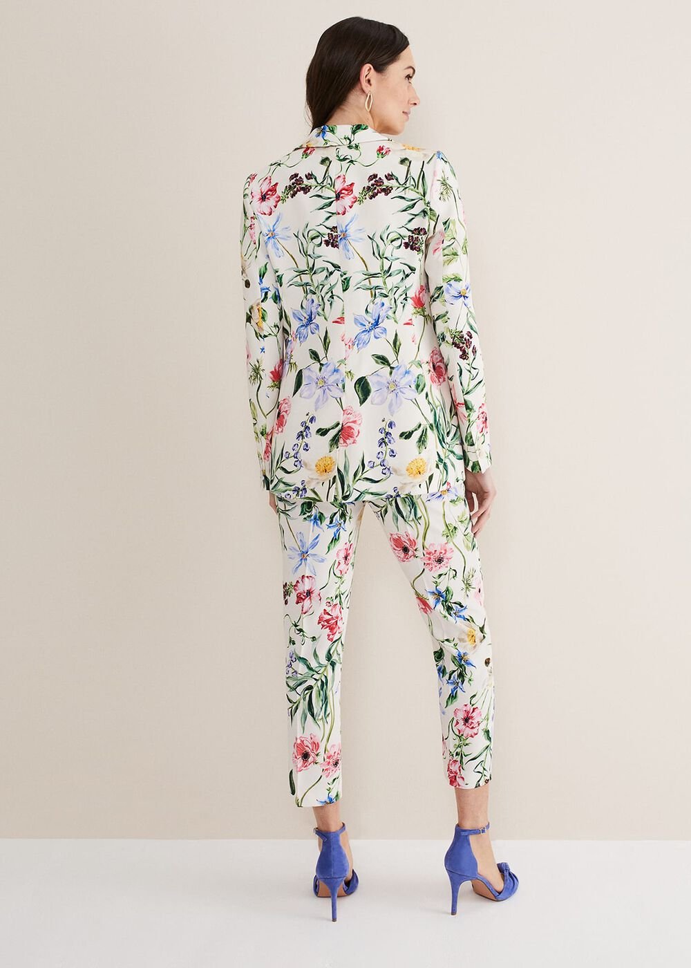 Ulrica Floral Blazer Multi-Coloured