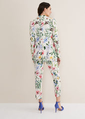 Ulrica Floral Blazer Multi-Coloured