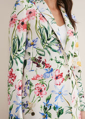 Ulrica Floral Blazer Multi-Coloured