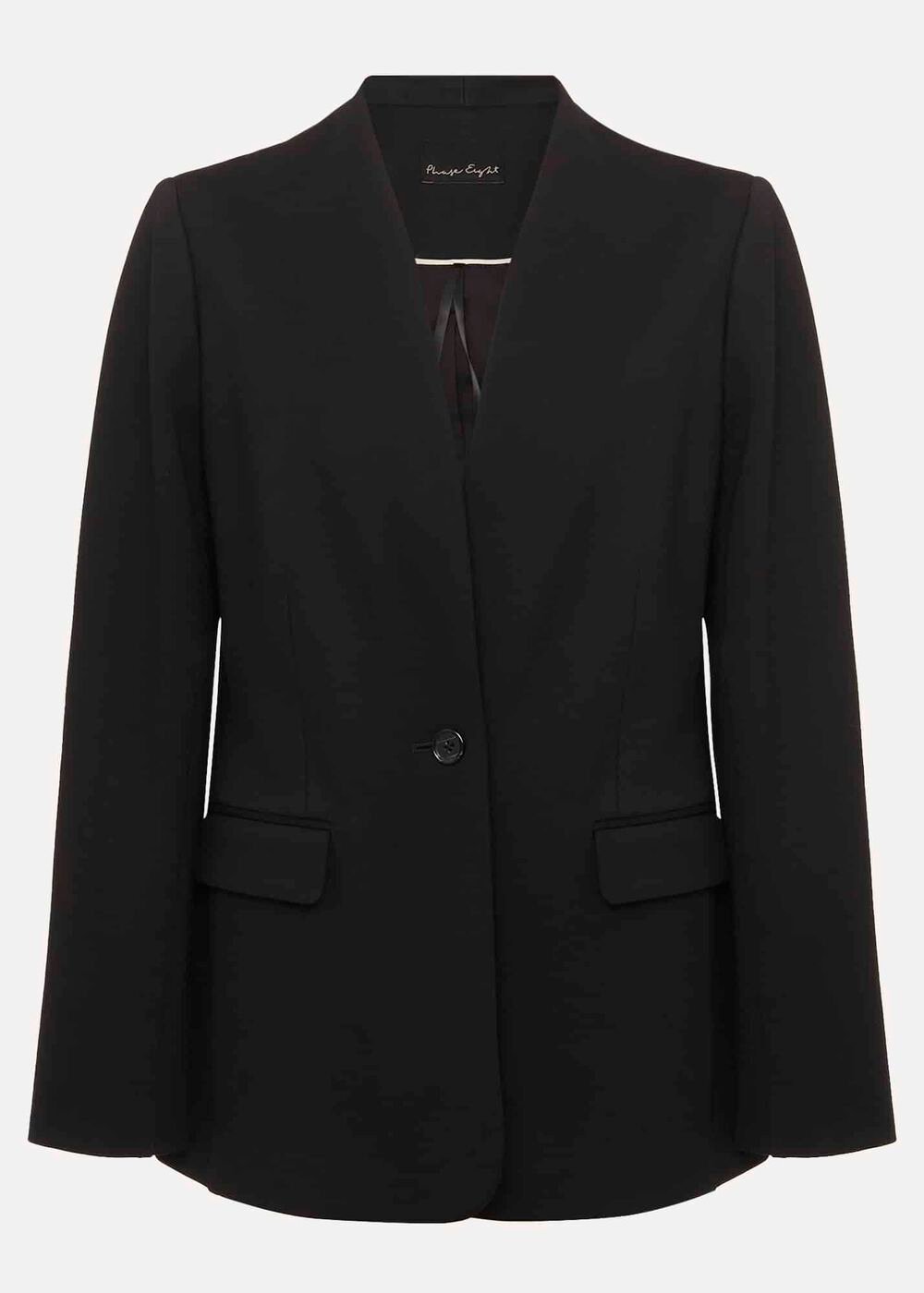 Devin Black Ponte Blazer Black