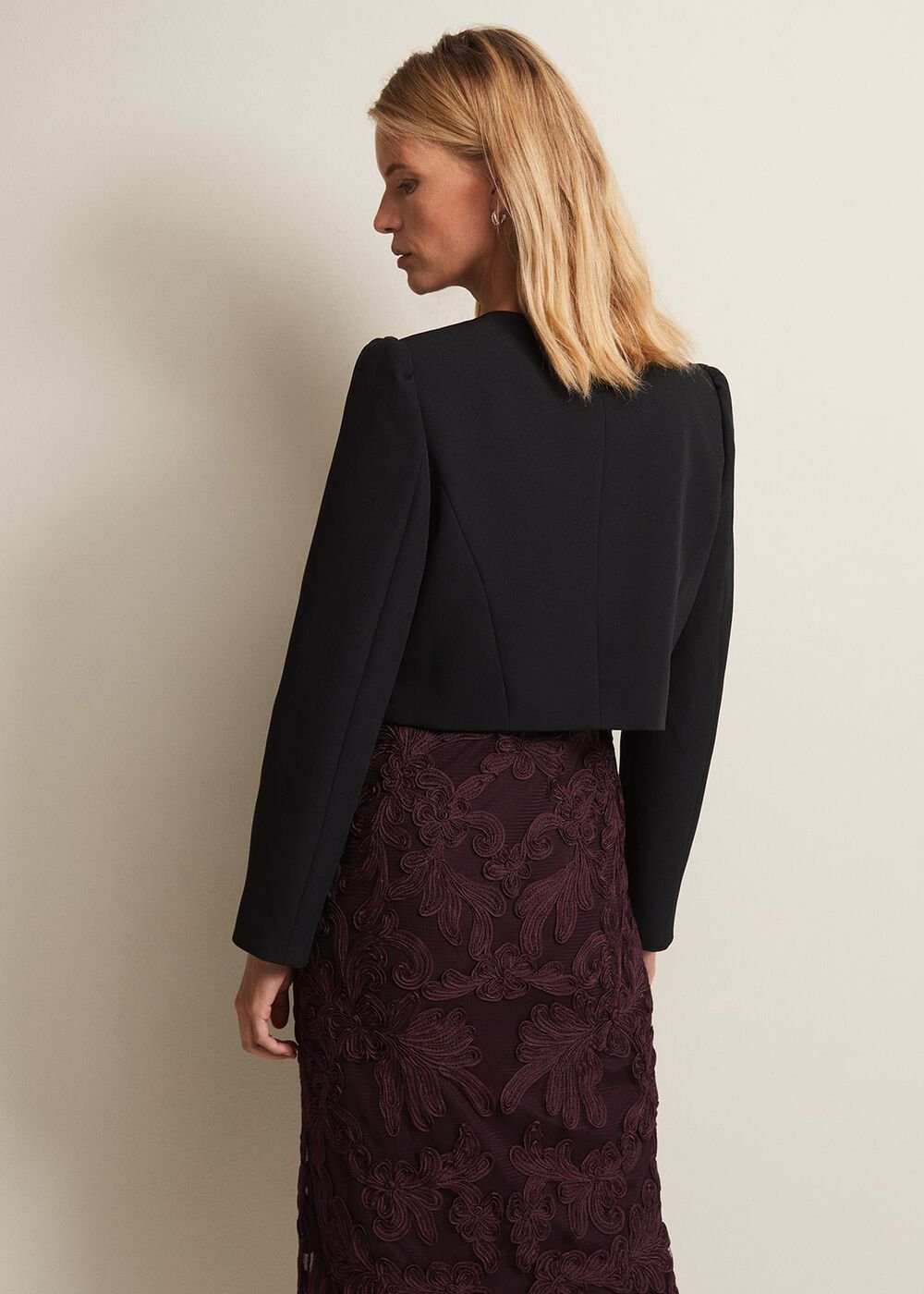 Nina Black Occasion Jacket Black