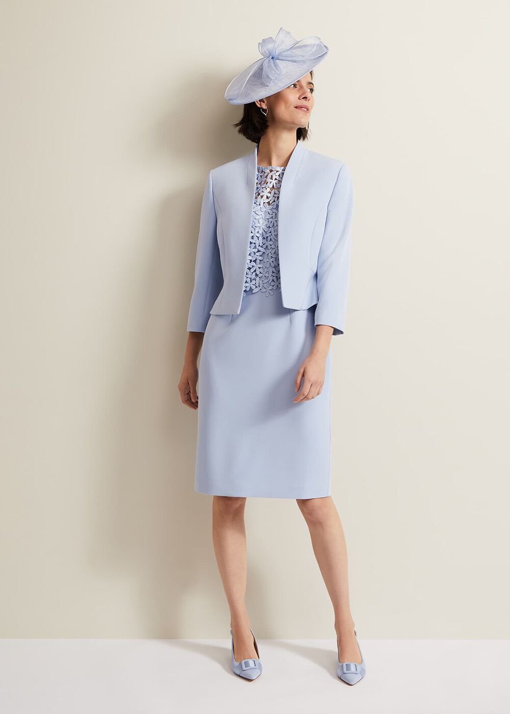 Daisy Jacket Pale Blue