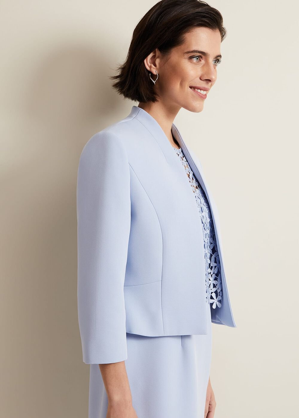 Daisy Jacket Pale Blue