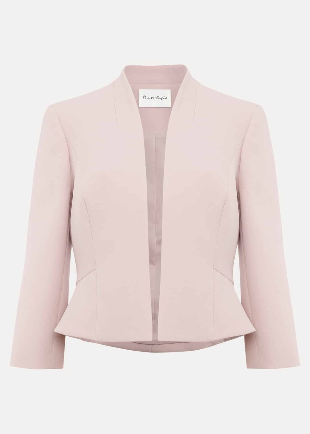 Daisy Peplum Jacket Pale Pink